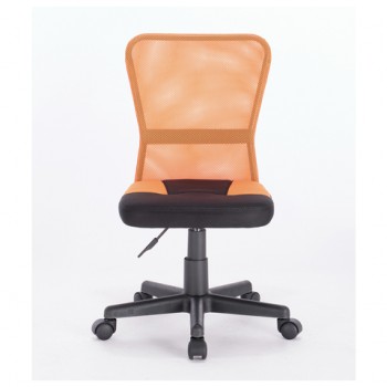 Кресло компактное BRABIX Smart MG-313 (черный, оранжевый) в Яровом - yarovoe.mebel54.com | фото