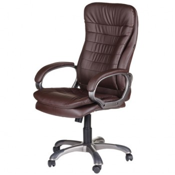 Кресло офисное BRABIX Omega EX-589 (коричневое) в Яровом - yarovoe.mebel54.com | фото