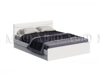 Кровать с подъемным механизмом Нэнси New 1,4м (Белый/белый глянец) в Яровом - yarovoe.mebel54.com | фото