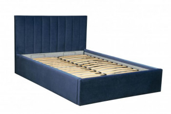 Кровать "Юнона" ш. 1600 (Н=1020мм) (ягуар нэви) в Яровом - yarovoe.mebel54.com | фото