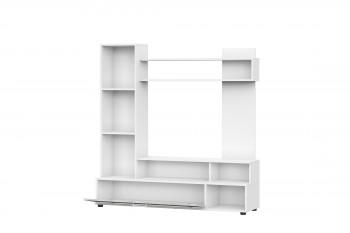 Мебель для гостиной "МГС 9" Белый / Цемент светлый в Яровом - yarovoe.mebel54.com | фото
