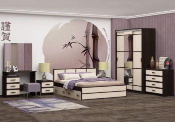 Модульная спальня Сакура в Яровом - yarovoe.mebel54.com | фото