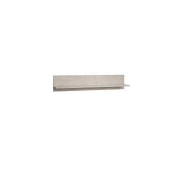 Полка навесная Саманта Дуб харбор белый в Яровом - yarovoe.mebel54.com | фото