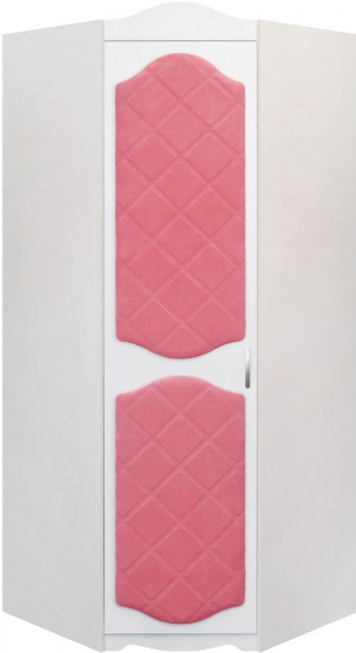 Шкаф угловой Иллюзия 89 Розовый в Яровом - yarovoe.mebel54.com | фото