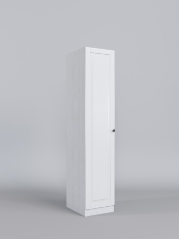 Шкаф угловой (левая секция) Классика (Белый/корпус Выбеленное дерево) в Яровом - yarovoe.mebel54.com | фото